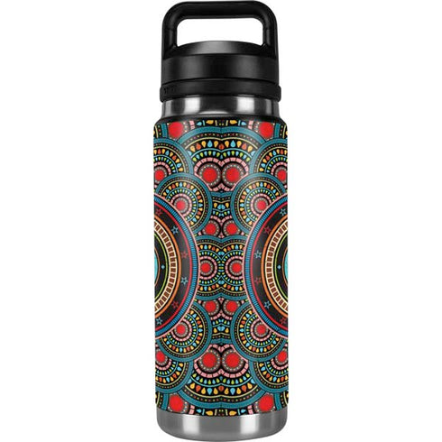 Infinite Circle Colored YETI Rambler 26oz Bottle Skin
