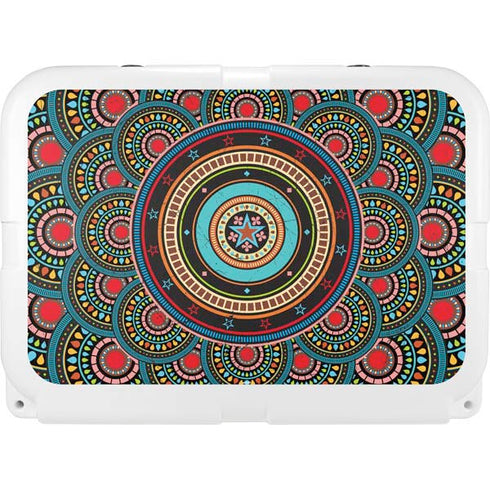 Infinite Circle Colored YETI Tundra 35 Hard Cooler Skin