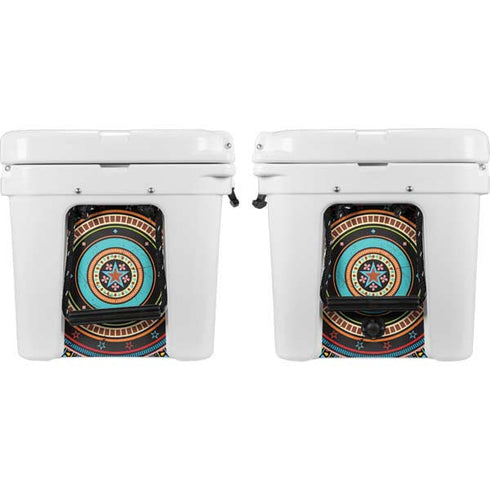 Infinite Circle Colored YETI Tundra 35 Hard Cooler Skin
