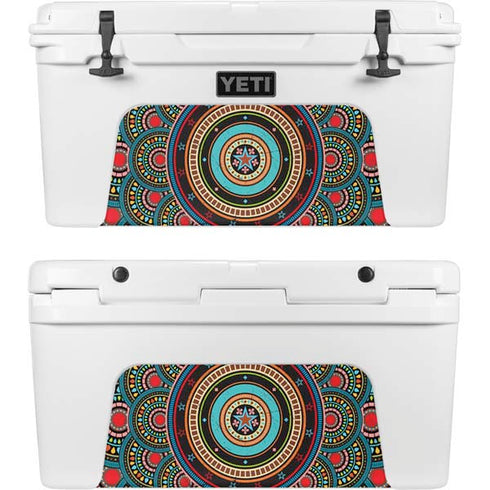 Infinite Circle Colored YETI Tundra 75 Hard Cooler Skin