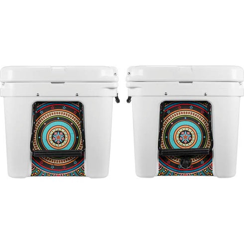 Infinite Circle Colored YETI Tundra 75 Hard Cooler Skin