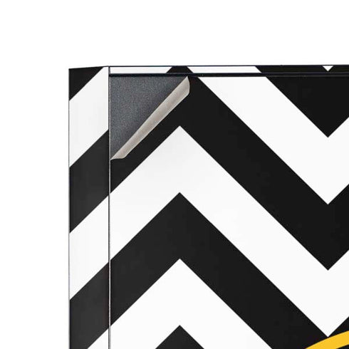 University of Iowa Hawkeyes Chevron Print Corsair 4000D Tempered Glass Mid-Tower ATX Case Skin