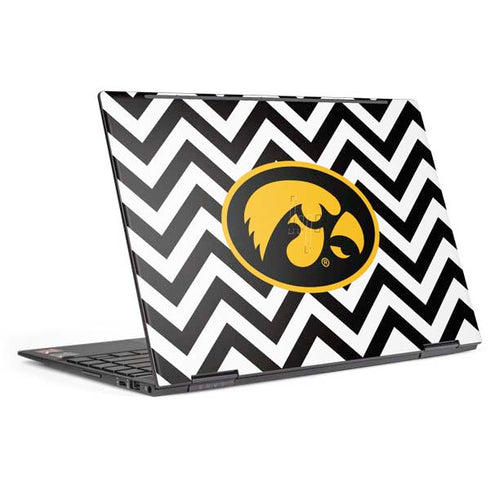 University of Iowa Hawkeyes Chevron Print HP Envy Skin