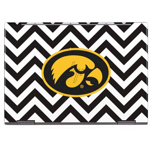 University of Iowa Hawkeyes Chevron Print HP Envy Skin
