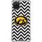 University of Iowa Hawkeyes Chevron Print Galaxy A12 Clear Case