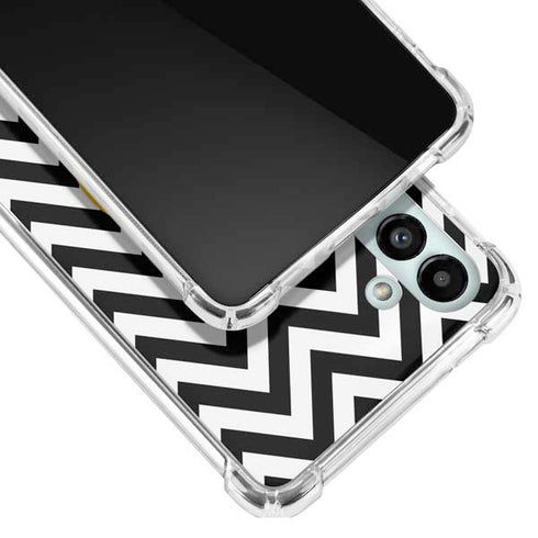 University of Iowa Hawkeyes Chevron Print Galaxy A13 5G Clear Case
