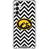University of Iowa Hawkeyes Chevron Print Galaxy A14 5G Clear Case