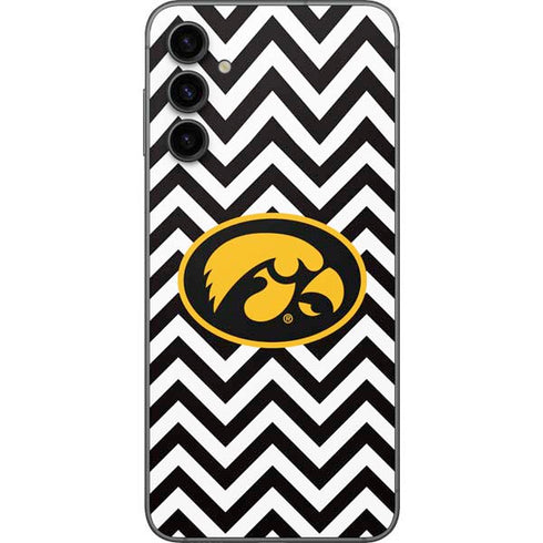 University of Iowa Hawkeyes Chevron Print Galaxy A14 5G Skin