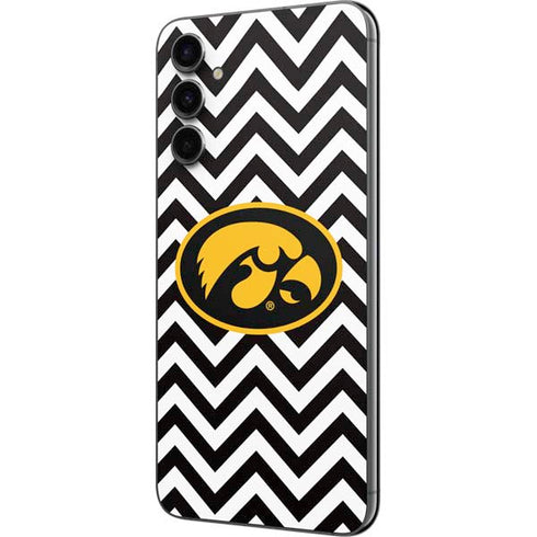 University of Iowa Hawkeyes Chevron Print Galaxy A14 5G Skin