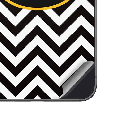 University of Iowa Hawkeyes Chevron Print Galaxy A14 5G Skin