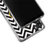 University of Iowa Hawkeyes Chevron Print Galaxy A21 Clear Case