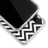 University of Iowa Hawkeyes Chevron Print Galaxy A30 Clear Case