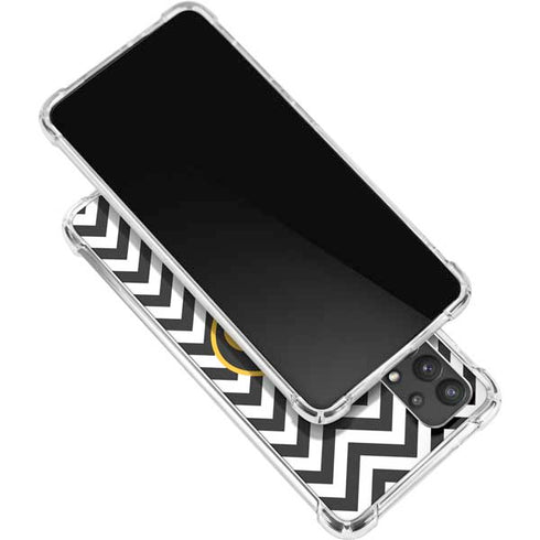 University of Iowa Hawkeyes Chevron Print Galaxy A32 5G Clear Case