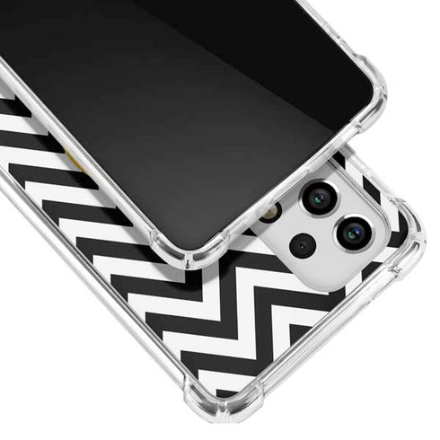 University of Iowa Hawkeyes Chevron Print Galaxy A33 5G Clear Case