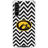 University of Iowa Hawkeyes Chevron Print Galaxy A54 5G Clear Case
