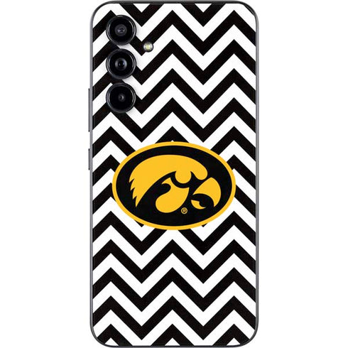 University of Iowa Hawkeyes Chevron Print Galaxy A54 5G Skin