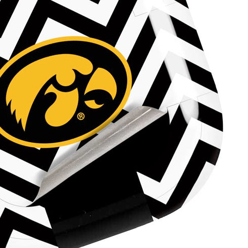University of Iowa Hawkeyes Chevron Print Galaxy Buds Pro Skin