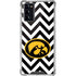 University of Iowa Hawkeyes Chevron Print Galaxy Note20 5G Clear Case
