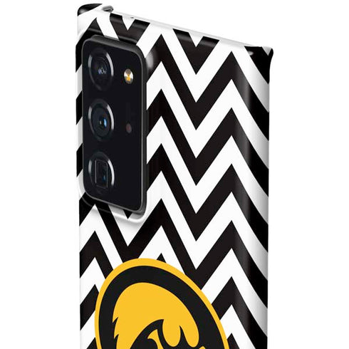 University of Iowa Hawkeyes Chevron Print Galaxy Note20 Ultra 5G Lite Case