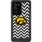 University of Iowa Hawkeyes Chevron Print Galaxy Note20 Ultra 5G Waterproof Case