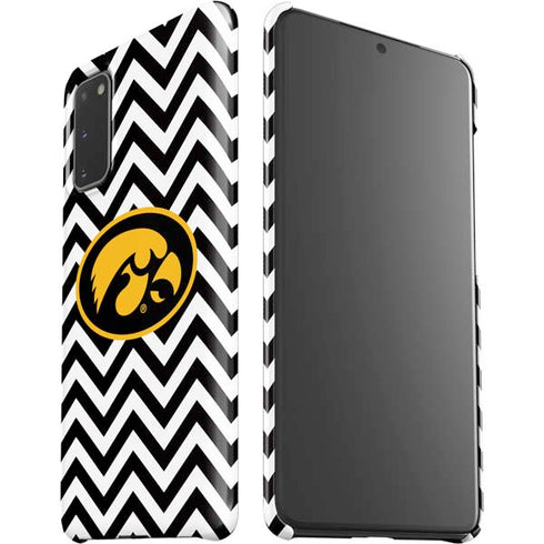 University of Iowa Hawkeyes Chevron Print Galaxy S20 Lite Case