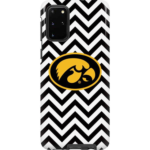 University of Iowa Hawkeyes Chevron Print Galaxy S20 Plus Pro Case