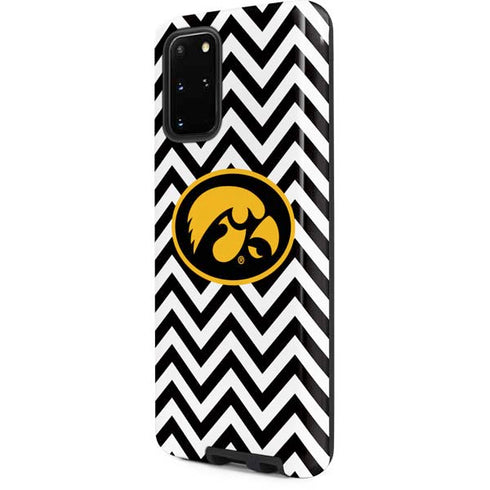 University of Iowa Hawkeyes Chevron Print Galaxy S20 Plus Pro Case