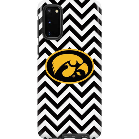 University of Iowa Hawkeyes Chevron Print Galaxy S20 Pro Case