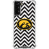 University of Iowa Hawkeyes Chevron Print Galaxy S21 FE Clear Case