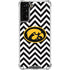 University of Iowa Hawkeyes Chevron Print Galaxy S21 Plus 5G Clear Case