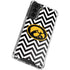 University of Iowa Hawkeyes Chevron Print Galaxy S21 Plus 5G Clear Case
