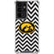 University of Iowa Hawkeyes Chevron Print Galaxy S21 Ultra 5G Clear Case