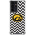 University of Iowa Hawkeyes Chevron Print Galaxy S21 Ultra 5G Clear Case