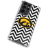 University of Iowa Hawkeyes Chevron Print Galaxy S21 Ultra 5G Clear Case