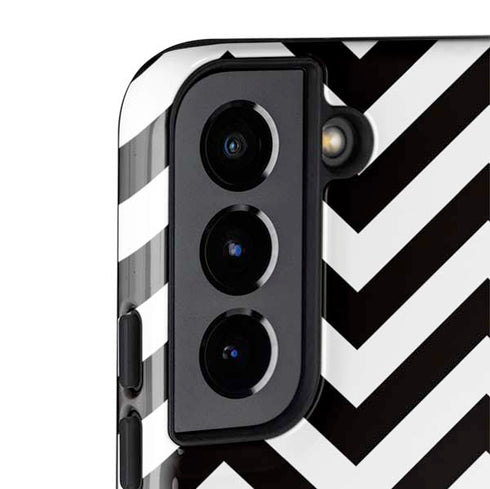 University of Iowa Hawkeyes Chevron Print Galaxy S22 Pro Case