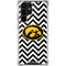 University of Iowa Hawkeyes Chevron Print Galaxy S22 Ultra Clear Case