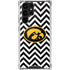 University of Iowa Hawkeyes Chevron Print Galaxy S22 Ultra Clear Case