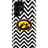 University of Iowa Hawkeyes Chevron Print Galaxy S22 Ultra Pro Case