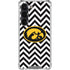 University of Iowa Hawkeyes Chevron Print Galaxy S23 Clear Case