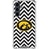 University of Iowa Hawkeyes Chevron Print Galaxy S23 FE Clear Case