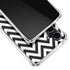 University of Iowa Hawkeyes Chevron Print Galaxy S23 FE Clear Case