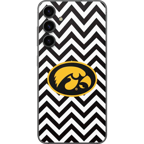 University of Iowa Hawkeyes Chevron Print Galaxy S23 FE Skin