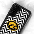 University of Iowa Hawkeyes Chevron Print Galaxy S23 Plus Waterproof Case