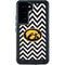 University of Iowa Hawkeyes Chevron Print Galaxy S23 Waterproof Case