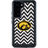University of Iowa Hawkeyes Chevron Print Galaxy S23 Waterproof Case