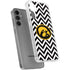 University of Iowa Hawkeyes Chevron Print Galaxy S24 Plus Clear Case