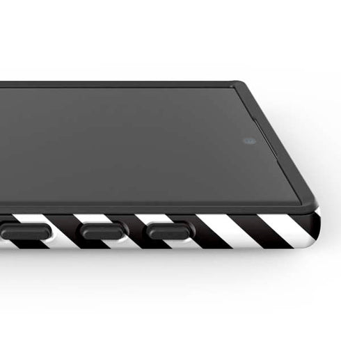 University of Iowa Hawkeyes Chevron Print Galaxy S24 Ultra Impact Case