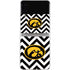 University of Iowa Hawkeyes Chevron Print Galaxy Z Flip4 5G Skin