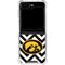 University of Iowa Hawkeyes Chevron Print Galaxy Z Flip5 5G Clear Case