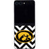 University of Iowa Hawkeyes Chevron Print Galaxy Z Flip5 5G Skin
